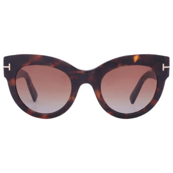 TOM FORD, Lucilla Red Butterfly Ladies Sunglasses - Picture 1 of 14
